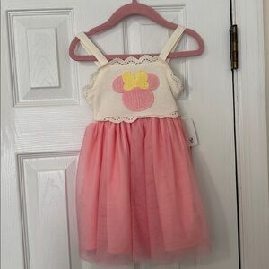 Disney Minnie Mouse Dress Pink Tulle
